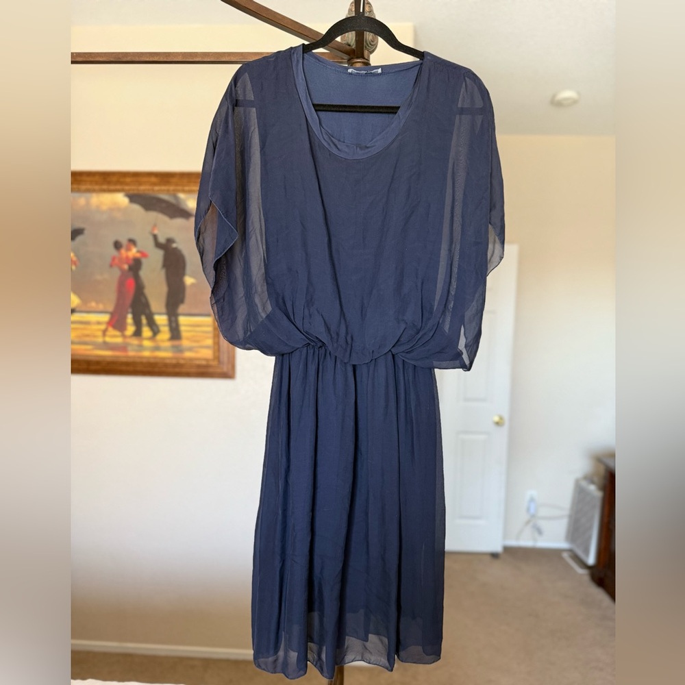 Baci Italian Silk Dress